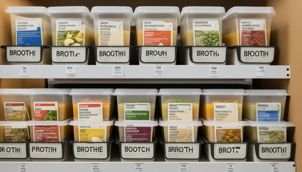 Storing Broth Packets