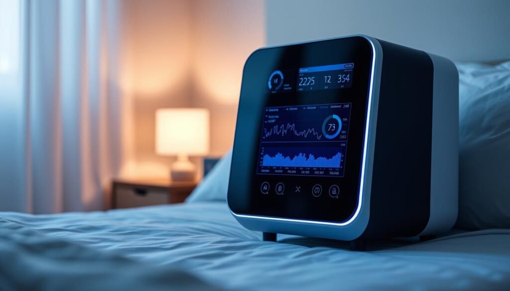 睡眠呼吸機玻璃顯示
