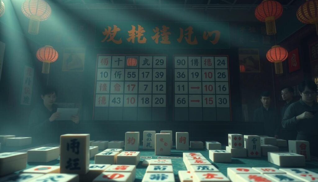 麻將計分公式範例圖